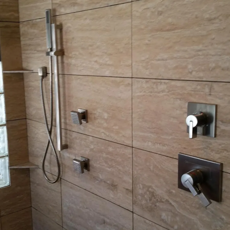 Shower fixture installation for Frozen Pipe Repair in St. Matthews